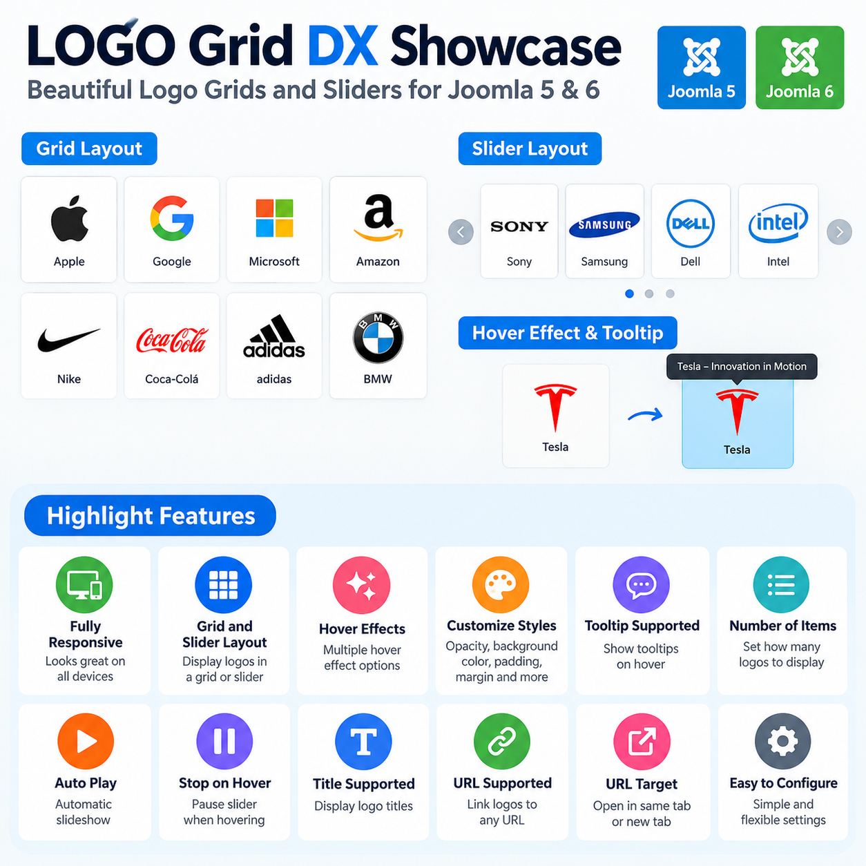 LOGO Grid DX Showcase